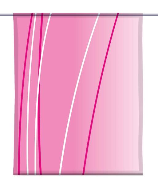 Linea magenta dark links, Scheibenhänger eckig